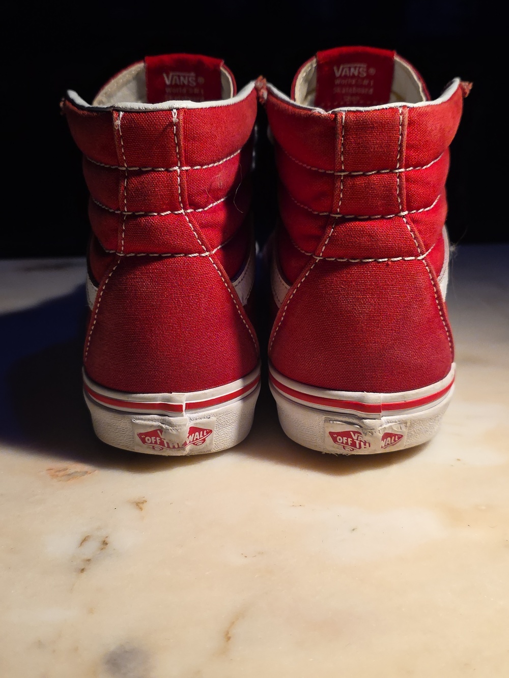 Vans Sk8-Hi "Racing Red" - Picture 4 of 5
